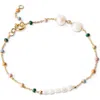 Enamel Copenhagen Lola Perla Bracelet In Gold