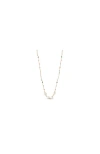 Enamel Copenhagen Lola Perla Necklace In Gold