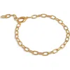 Enamel Copenhagen Medium Charm Bracelet In Gold