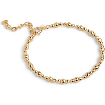 Enamel Copenhagen Norma Bead Bracelet In Gold