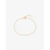 Enamel Copenhagen Womens Daisy Lola 18ct Yellow Gold-plated Sterling-silver Enamel And Bracelet