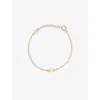 Enamel Copenhagen Womens  Balloon 18ct Yellow Gold-plated 925 Sterling-silver Bracelet In Daisy