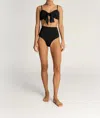 Encantadore Francis Bikini Bottom In Black In Black