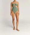 Encantadore Leti One Piece In Salvia In Multi