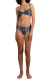 Encantadore Trisha Bikini Bottom In Tola In Multi