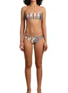Encantadore Zahra Bikini Bottom In Pampa In Multi