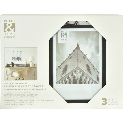 Enchante 3-piece Gallery Frame Set In Blue