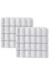 Enchante Home Set Of 8 Vague Hand Towels