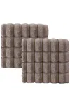 Enchante Home Set Of 8 Vague Hand Towels