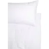 Enchante King 3-piece Waffle Knit Comforter Set In White
