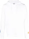 Encré. Encré Placenta Cotton Hoodies In White