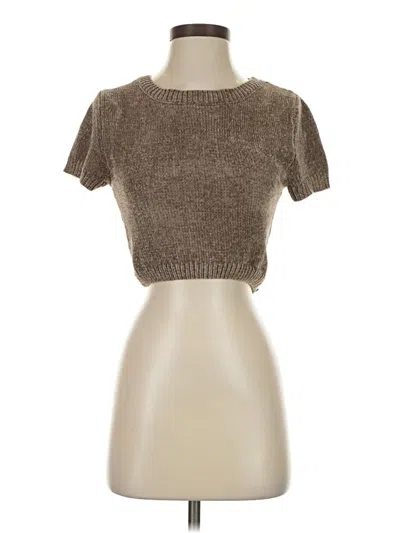 Pre-owned Endless Blu. Cardigan Sweater In Brown