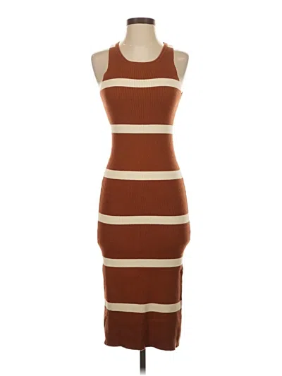 Pre-owned Endless Blu. Casual Dress In Brown