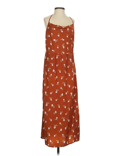 Pre-owned Endless Blu. Casual Dress In Brown