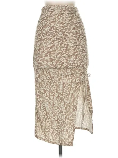 Pre-owned Endless Blu. Casual Skirt In Ivory