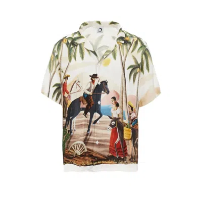Endless Joy 'bandito' Modal Shirt In Multi