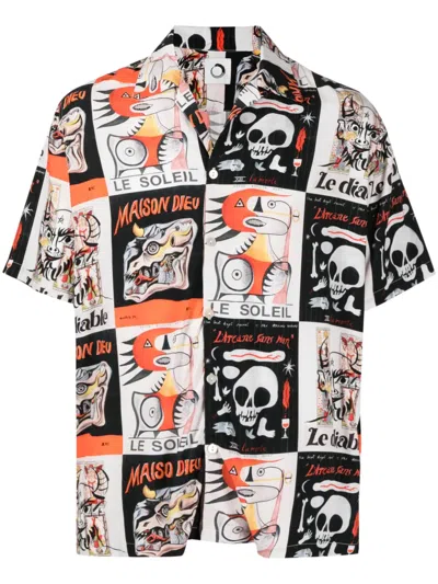 Endless Joy Tarot Short Sleeve Shirt In Multicolor