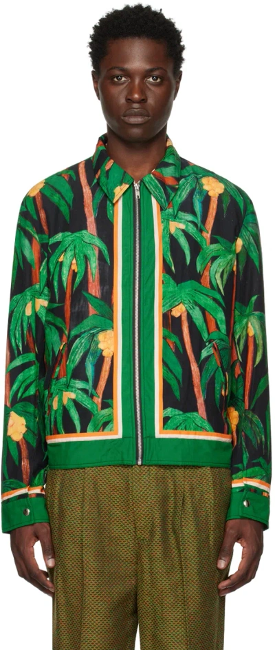 Endless Joy Green & Black Palma Jacket