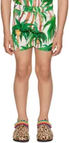 Endless Joy Kids Off-white Palma Shorts In Ecru