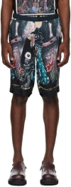 Endless Joy Multicolor Above Snakes Shorts In Multi