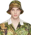 Endless Joy Multicolor 'in The Forest' Bucket Hat In Multi