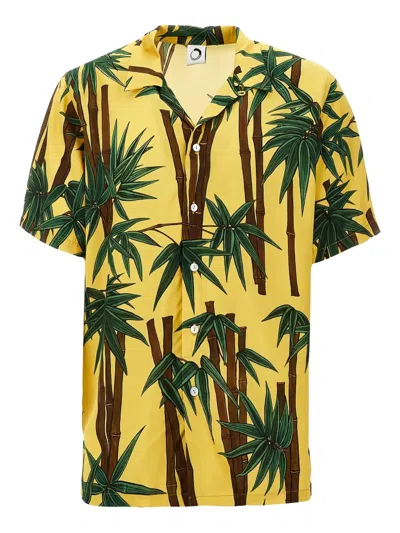 Endless Joy Printed Shirt In Yellow