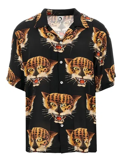Endless Joy Printed Shirt In Black