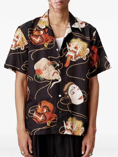 Endless Joy Topeng Graphic-print Shirt In Multi