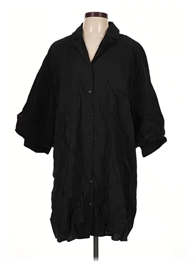 Pre-owned Endless Rose 3/4 Sleeve Blouse In Black