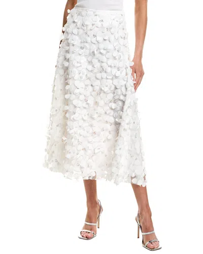 Endless Rose 3d Floral Maxi Skirt In Animal Print