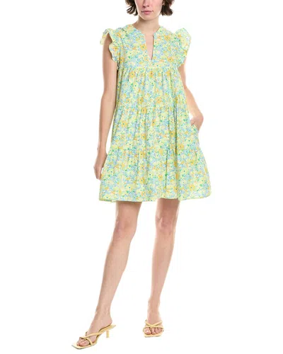 Endless Rose Babydoll Mini Dress In Multi