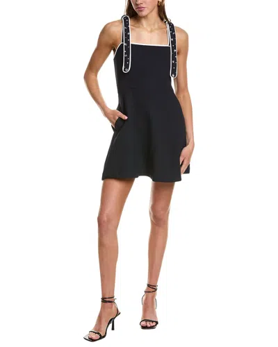 Endless Rose Bead Embellished Strap Mini Dress In Navy
