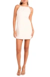 Endless Rose Bead Trim Sleeveless Cotton & Linen Minidress
