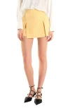 Endless Rose Box Pleat Miniskort In Butter