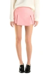 Endless Rose Box Pleat Miniskort In Pink