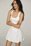 Endless Rose Bubble Mini Dress In White