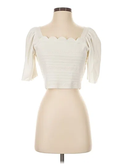 Pre-owned Endless Rose Cardigan Sweater In Ivory