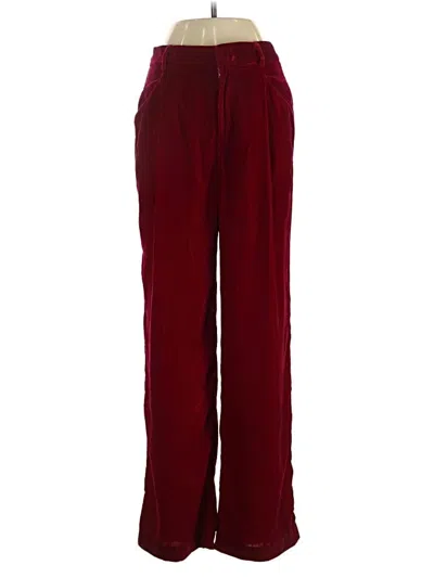 Pre-owned Endless Rose Casual Pants In Burgundy