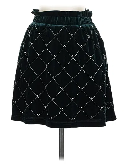 Pre-owned Endless Rose Casual Skirt In Teal