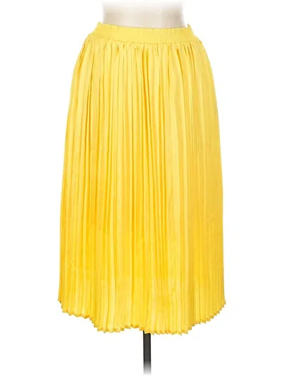 Endless Rose Casual Skirt In Yellow