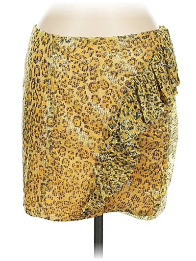 Pre-owned Endless Rose Casual Skirt In Yellow