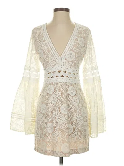 Pre-owned Endless Rose Cocktail Dress In White