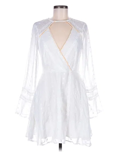 Pre-owned Endless Rose Cocktail Dress In White