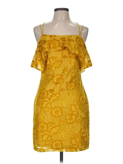 Pre-owned Endless Rose Cocktail Dress In Yellow