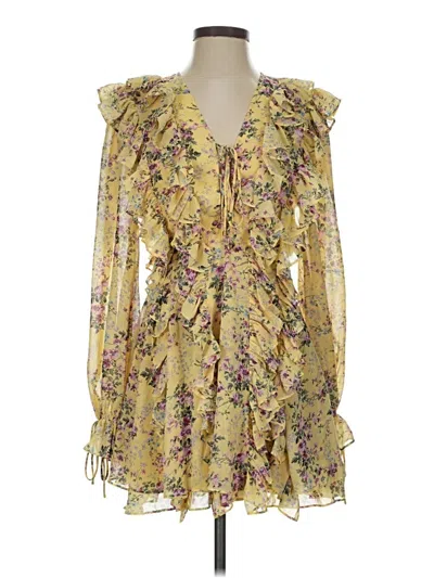 Pre-owned Endless Rose Cocktail Dress In Yellow