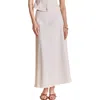 Endless Rose Cotton & Linen Blend Maxi Skirt
