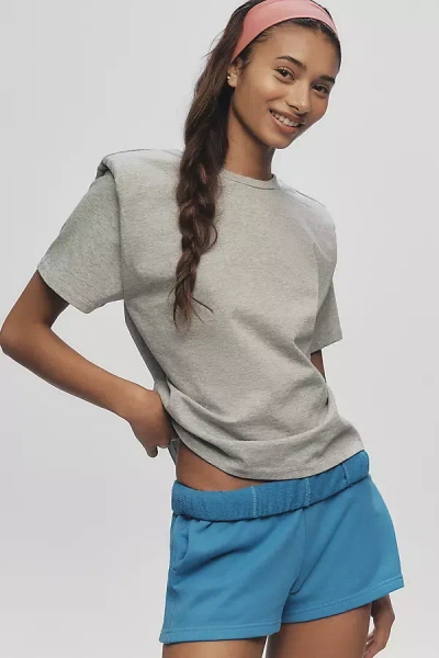 Endless Rose Cotton Tee In Gray