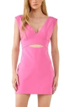 Endless Rose Cutout V-neck Minidress