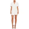 Endless Rose Double Breasted Blazer Romper In White