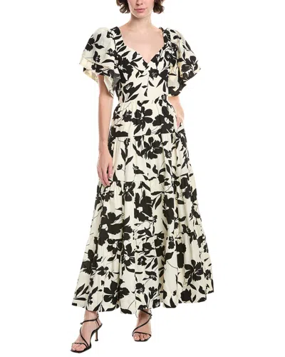 ENDLESS ROSE ENDLESS ROSE DRAMATIC PRINT MAXI DRESS